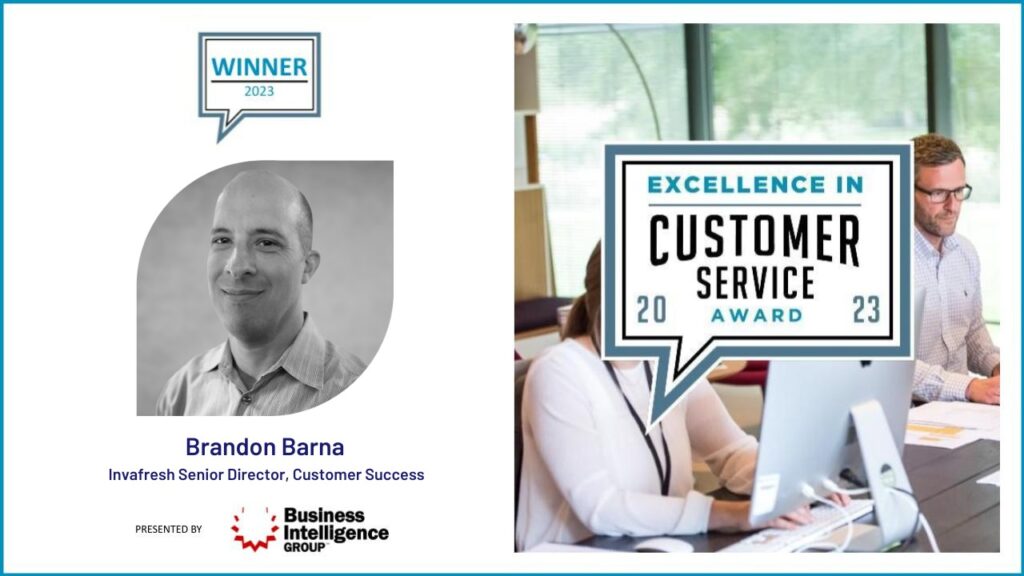 Customer Service Award_Brandon Barna