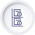 icon-ordering-inventory-storage-costs reduction in inventory storage costs